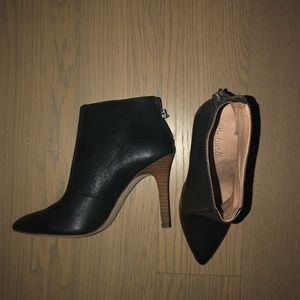 Black Madewell booties, size 7